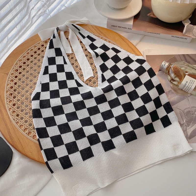 Áo Yếm Nữ Kẻ Caro Phiên Bản Hàn Quốc Siêu Hot Siêu Mỏng