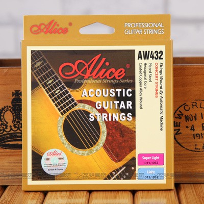 Bộ Dây Đàn Guitar Acoustic Alice AW432 Broze 85/15