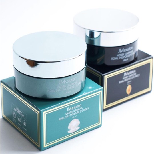 Mặt Nạ Mắt Hỗ Trợ Giảm Nếp Nhăn, Quầng Thâm, Bọng Mắt JM-Solution Eye Patch 60 Pcs