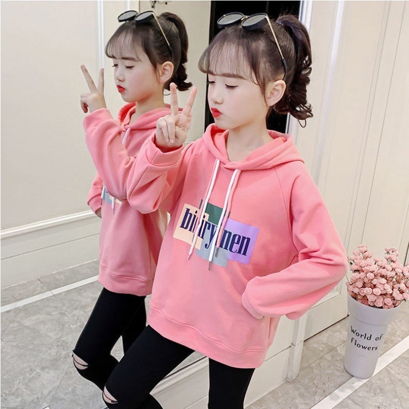 Áo nỉ mùa thu đông dành cho bé gái 14-45kg mẫu NEN. Thiết kế cá tính, năng động. Chất liệu mềm mịn. MA117