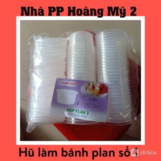 Hũ làm bánh Plan số 1 - Lốc 50 cái màu trắng