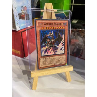 [ Dưa Hấu Yugioh ] Lá bài thẻ bài Tà thần The Wicked Eraser - Super Rare - Tặng bọc bài nhựa bảo quản