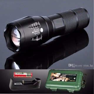 Đèn pin police T6 siêu sáng ( có sạc và pin sạc)