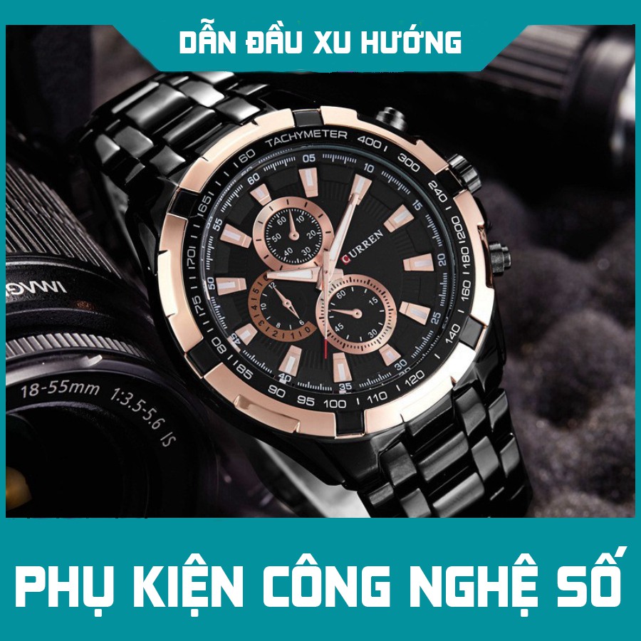 [SIÊU CHẤT] Đồng Hồ Nam Curren 8023 - Dây kim loại  - Hàng chính hãng - Đủ màu