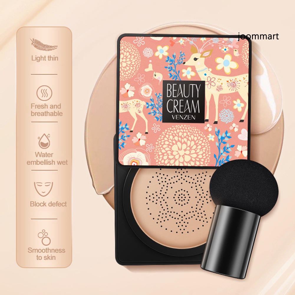 (Hàng Mới Về) Kem Nền Bb Venzen Che Khuyết Điểm Dưỡng Ẩm Thiết Kế Đầu Nấm Tiện Dụng | BigBuy360 - bigbuy360.vn