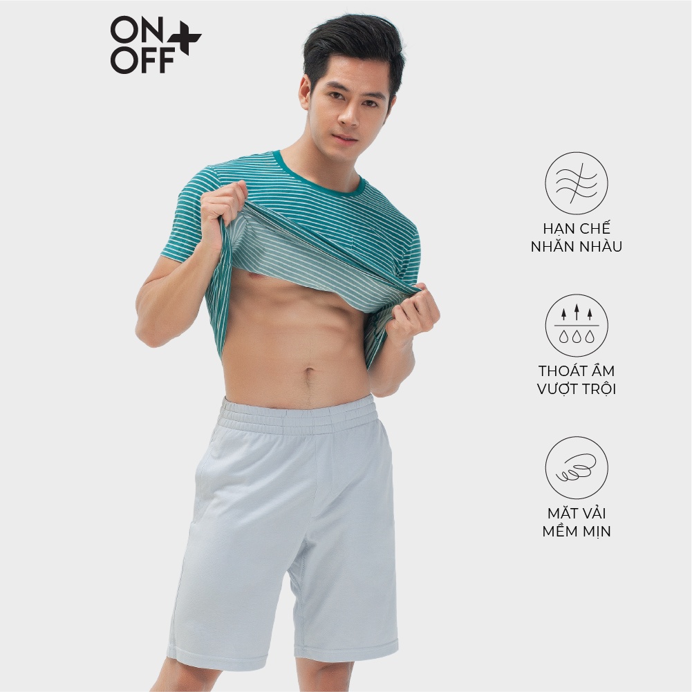 Quần shorts nam ONOFF công nghệ Dri - balance thấm hút một chiều - H17BS19017