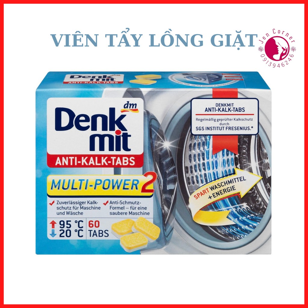 Viên tẩy lồng giặt Denkmit