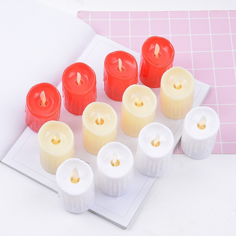 Nến điện tử mini giọt nước