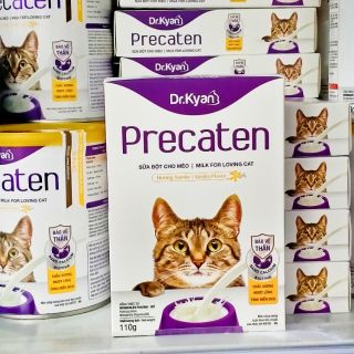 SỮA BỘT CHO CHÓ MÈO DR.KYAN PRECATEN 110G