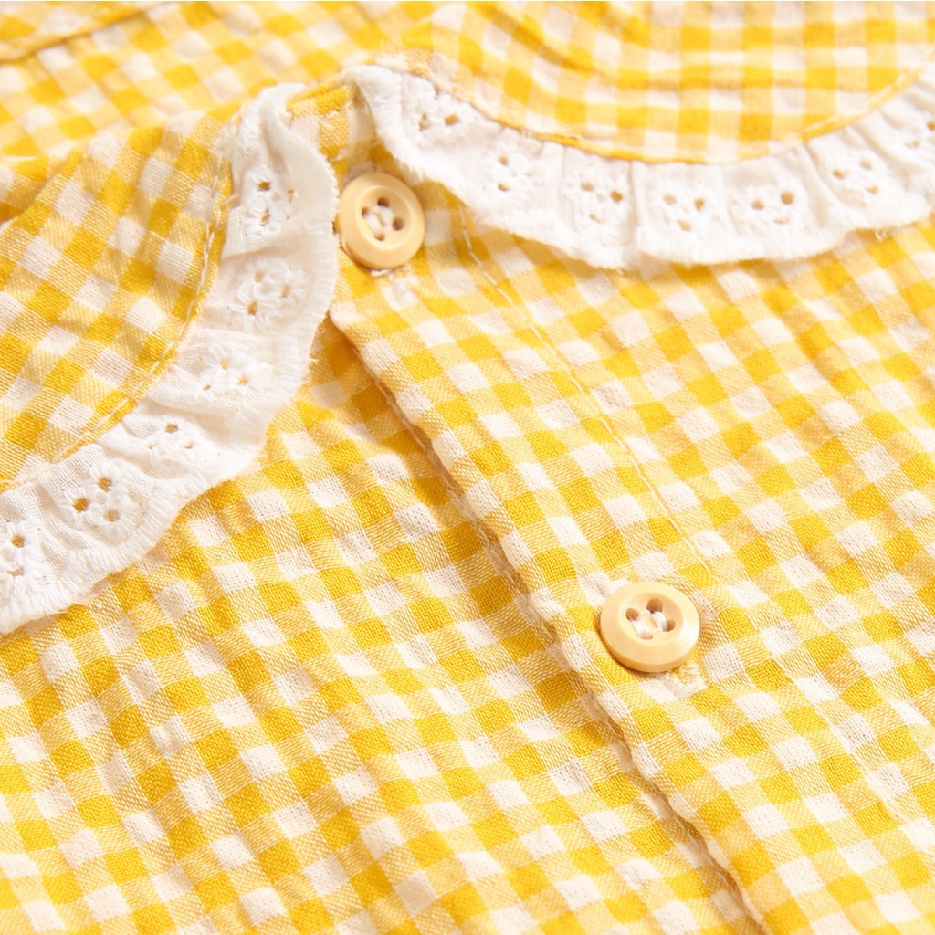 Áo liền thân Sanlutoz không tay phong cách công chúa thời trang mùa hè cho bé