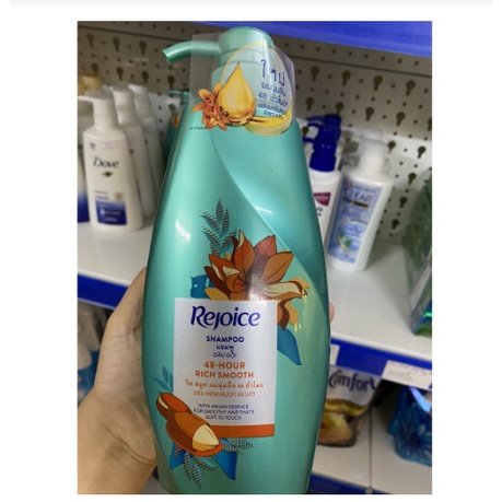 Combo 2 Chai Dầu Gội Đầu Rejoice thái lan 600ml suôn mượt