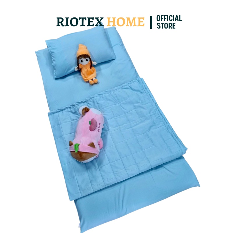 Áo Bọc Nệm Topper 2 Mặt RIOTEX Có Khóa Kéo, Kích Thước 1m/ 1.2m/ 1.4m/ 1.6m/ 1.8m