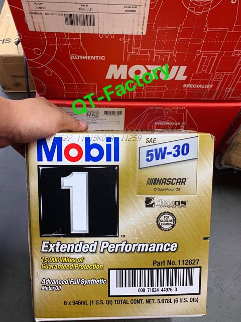 Nhớt Mobil 1 Gold 5w30 ( nhập Mỹ )