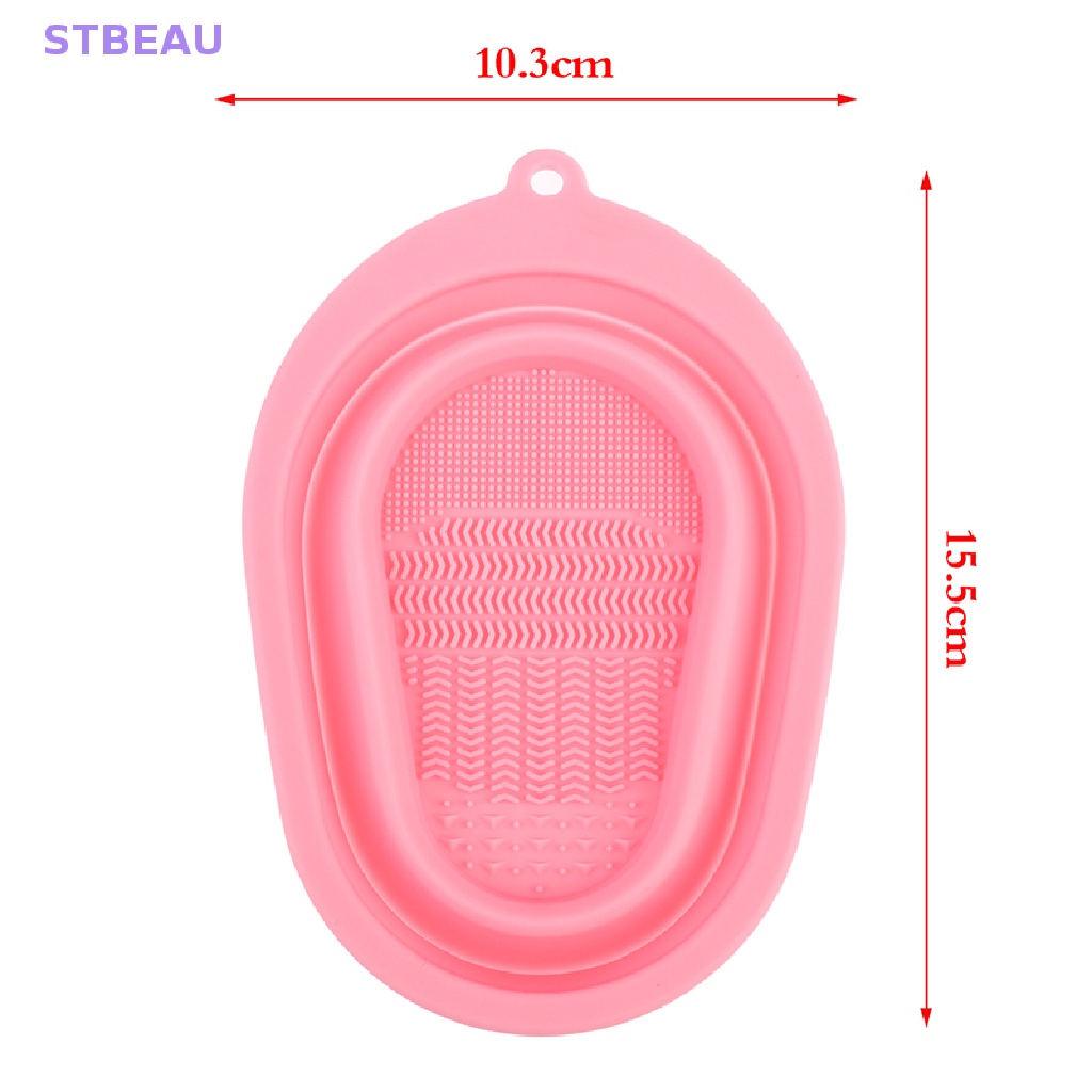 [Cxsteau] Miếng Rửa Cọ Trang Điểm Gấp Được