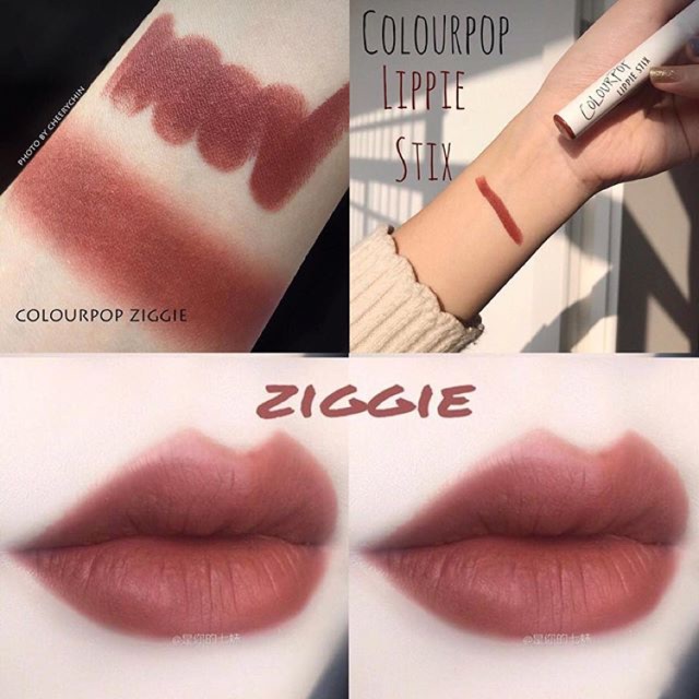 Son lì colourpop lippie stix ziggie