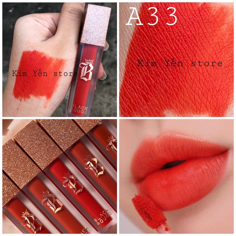 Son Black Rouge Air Fit Velvet Tint Ver 7 Velvet Crown – The King ( chất son handmade ) | BigBuy360 - bigbuy360.vn