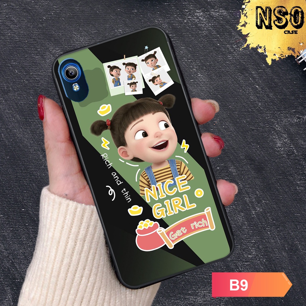 HÀNG HOT   Ốp Vivo Y91(1814) - Vivo Y91c(1820) - Vivo Y93 in hình Girl cute