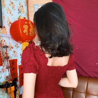 ĐẦM ĐỎ CỔ U