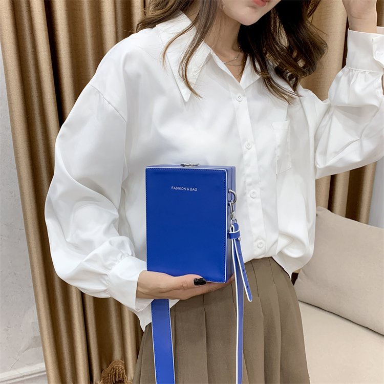 Túi Đeo Chéo Da Pu Phong Cách Hàn Quốc Xinh Xắn Cho Nữ