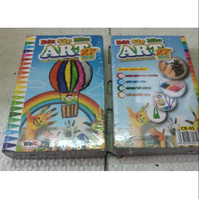 HỘP BÚT SÁP MÀU 27 MÓN