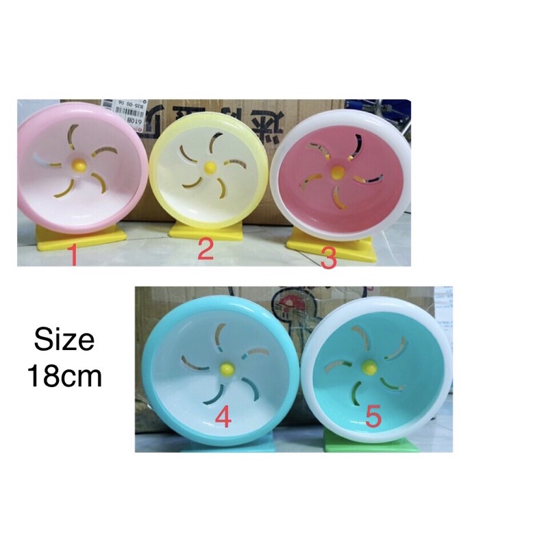 Wheel 18cm hamster (vòng chạy hamster)