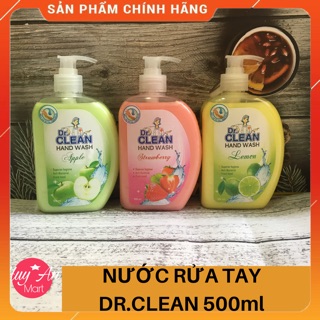 Nước rửa tay Dr Clean tinh chất táo 500ml