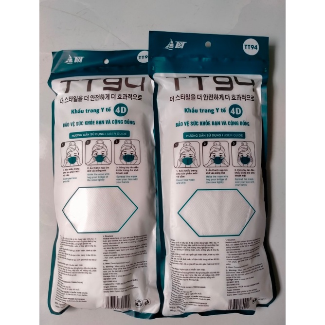 100 khẩu trang TT94 Mask kháng khuẩn Hàn Quốc