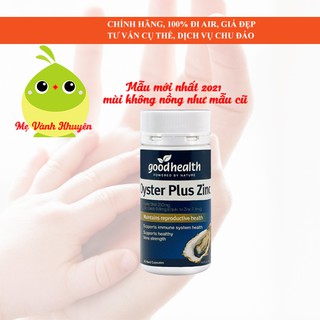 Tinh chất hàu biển hỗ trợ sinh lý nam giới Oyster plus Zinc (60v)