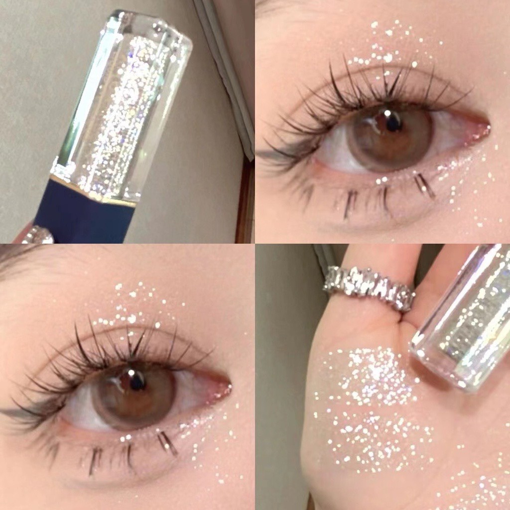 Kem Trang Điểm Mắt Và Má Dạng Gel Lâu Trôi Ánh Kim Tuyến Nhũ Cappuvini Liquid Eye Shadow 2g - BellaDonna Lily 4
