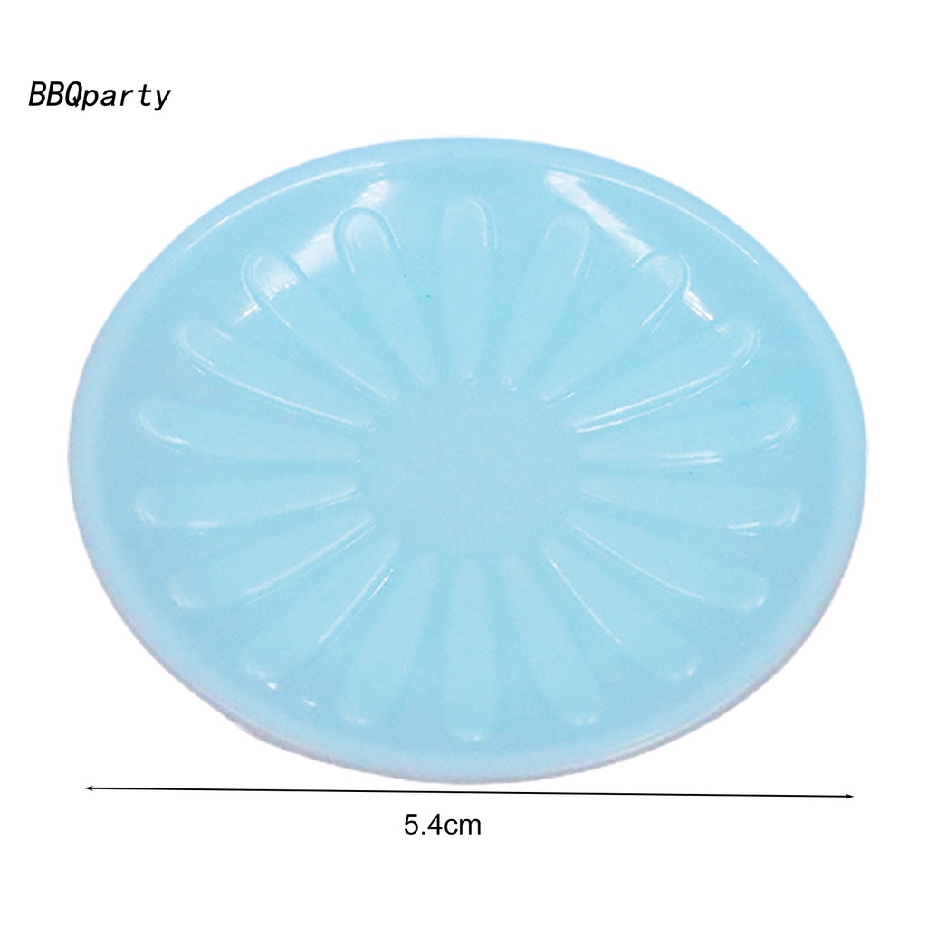 Đĩa nhựa mini hình tròn dùng trang trí nhà búp bê