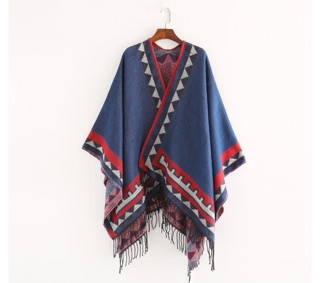 Áo len khoác PONCHO