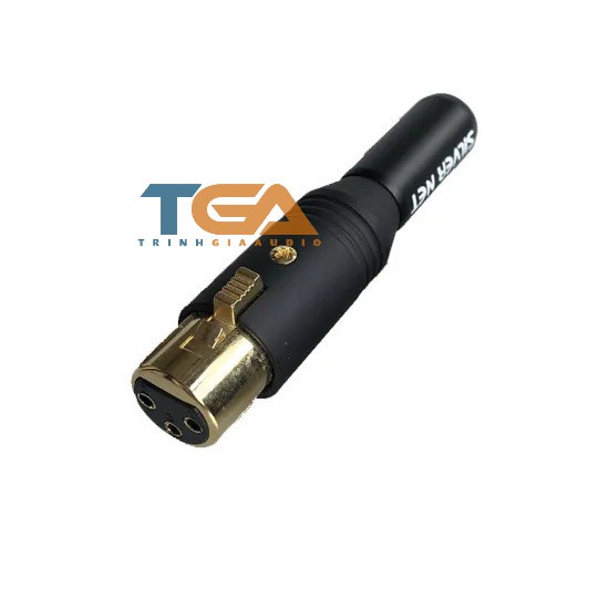 Jack Canon XLR PALIC Cao Cấp, Màu Đen