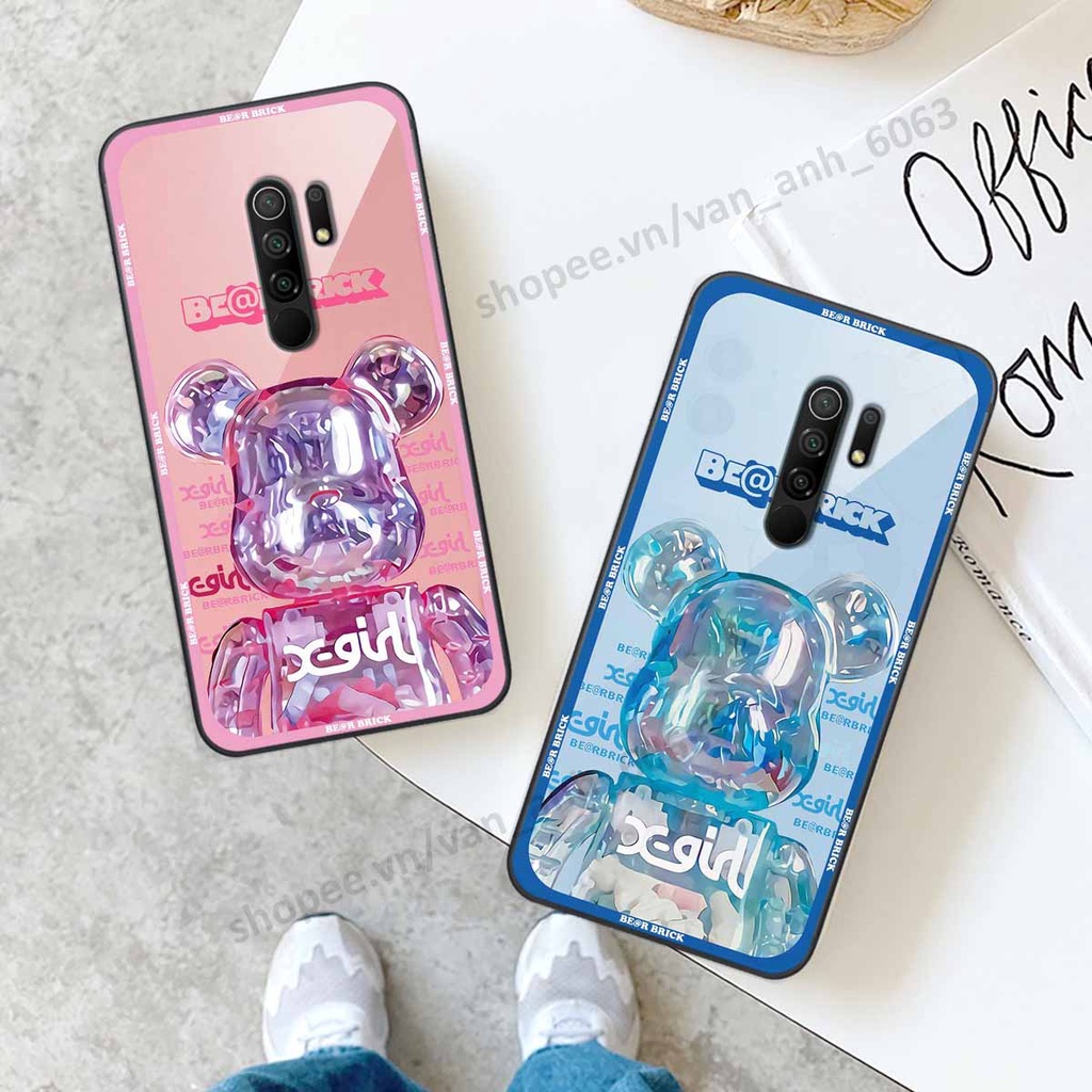 Ốp Xiaomi Redmi 9 be@r brick mars thời trang, ốp lưng điện thoại viền dẻo siêu chất