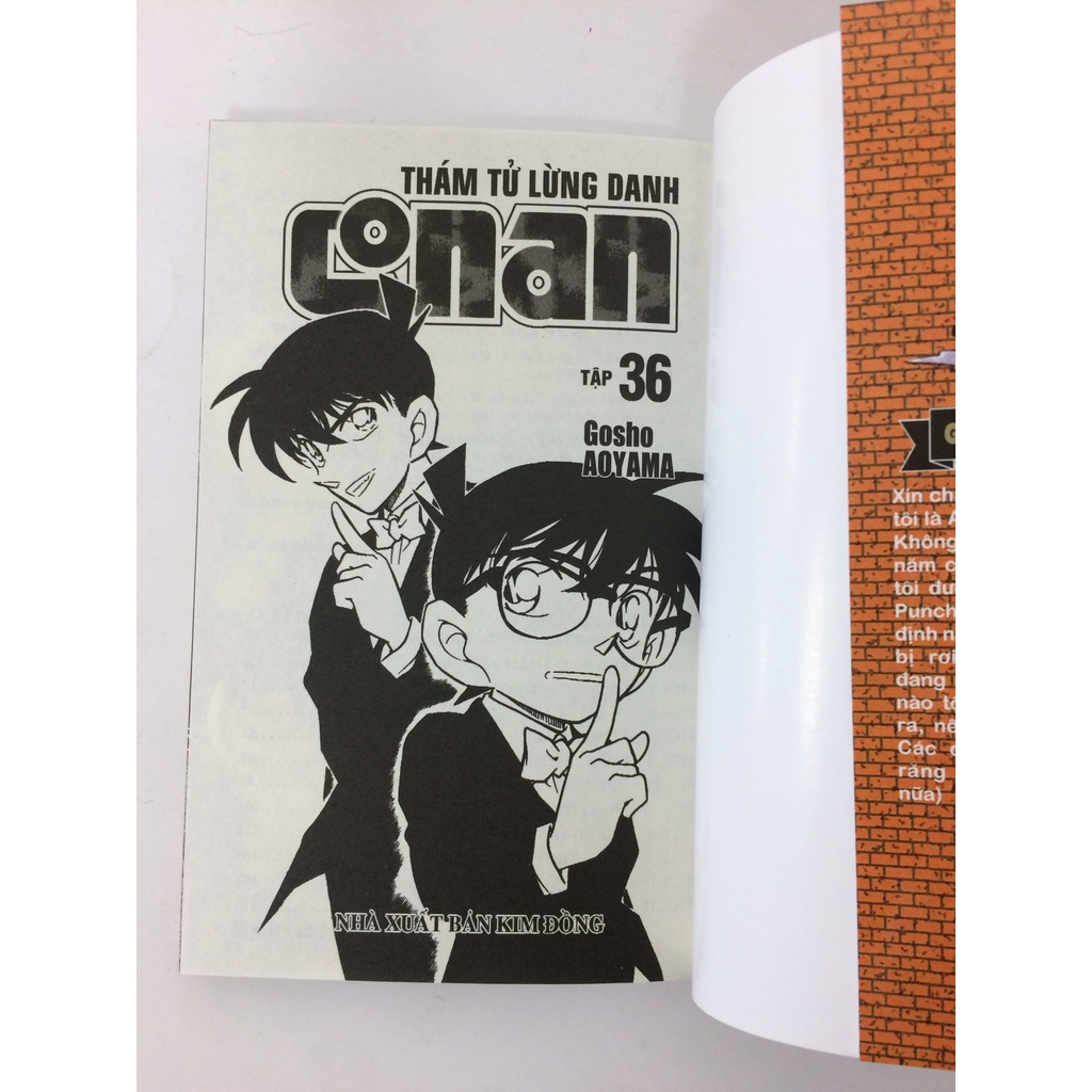 Sách - Thám tử lừng danh Conan - Tập 36
