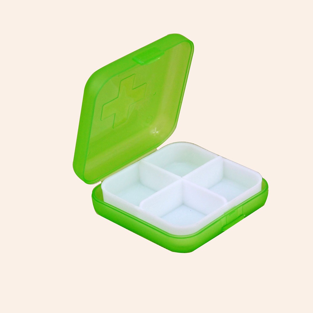 Hộp Đựng Thuốc Mini Theo Một Ngày Kiểu Dáng Ngẫu Nhiên