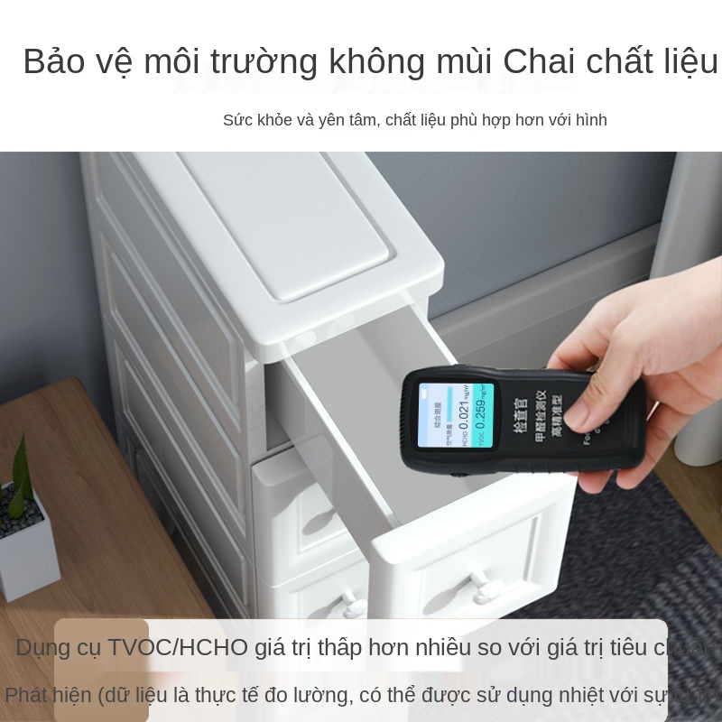 ZTủ đựng đồ bằng nhựa dày phong cách Châu Âu giá đỡ ngăn kéo hộp có khe hở hẹp