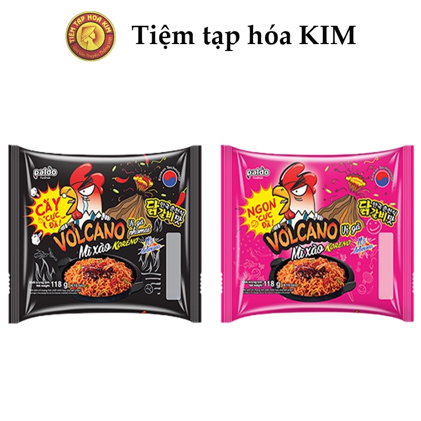 Mì xào Koreno Volcano gói 118g