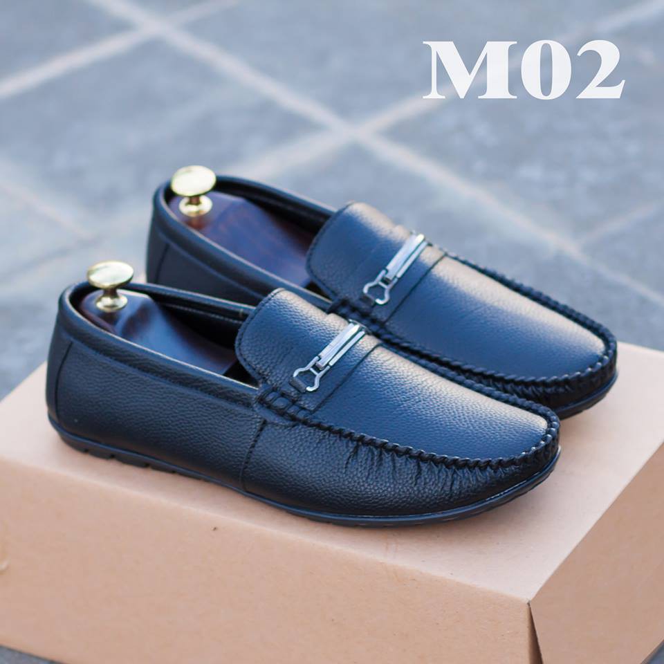 Giày Nam Da M02 Chuẩn Dáng