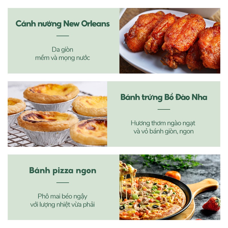 Lò nướng điện mini HAN RIVER đa năng - Hàng chính hãng