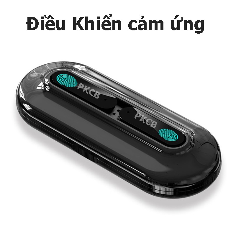 Tai Nghe Bluetooth không dây True Wireless earbuds cảm ứng PKCB268 - Hàng chính hãng