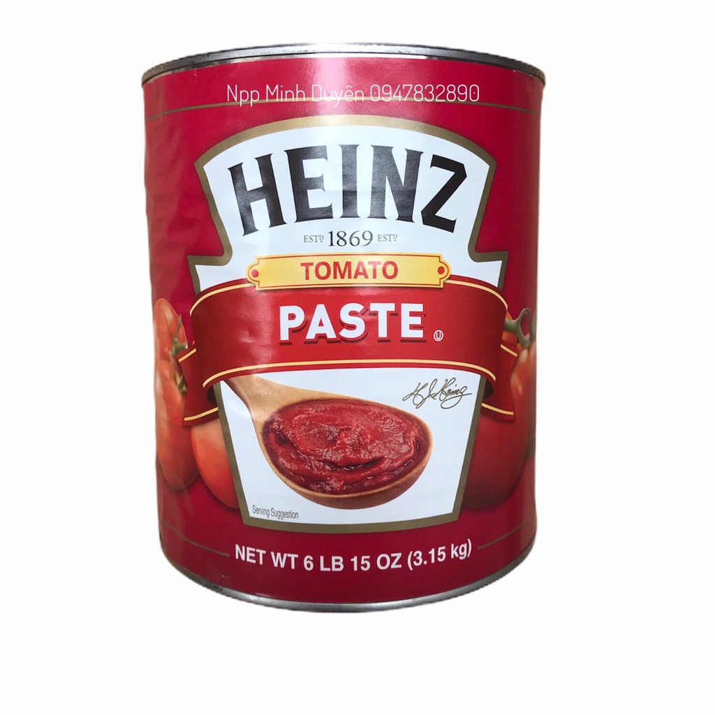 Cà chua xay nhuyễn cô đặc Heinz 3.15kg