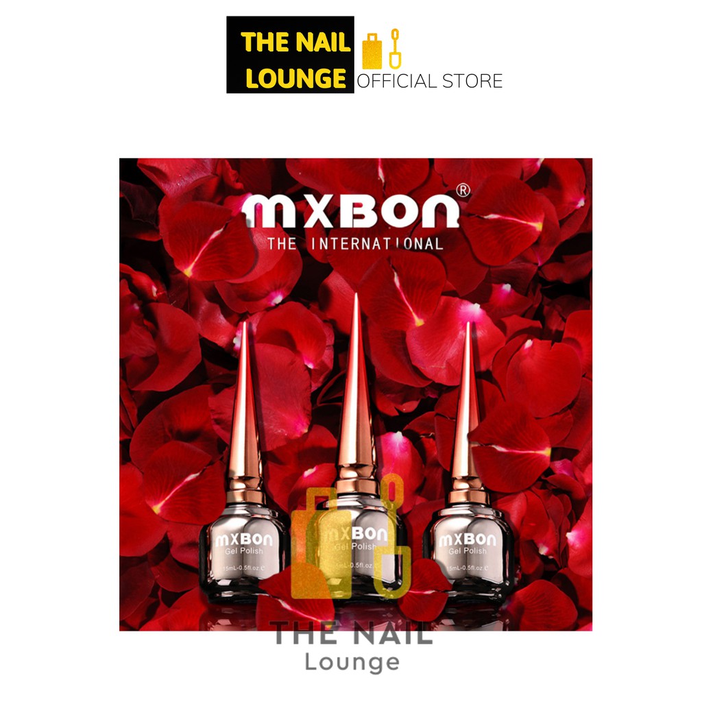 Sơn gel MXBON tông đỏ chai 15ml