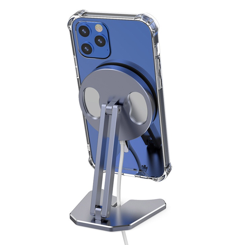 Giá Đỡ Điện Thoại Bằng Hợp Kim Nhôm Chống Biến Dạng Có Thể Gập Lại
