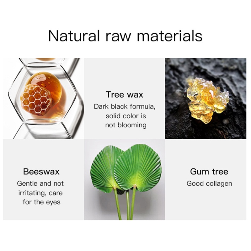 Mascara Sợi Tơ 4D Màu Đen Kháng Nước Chống Mồ Hôi Lâu Trôi Nhanh Khô Chuốt Mi Cong Vút Và Dày Hơn