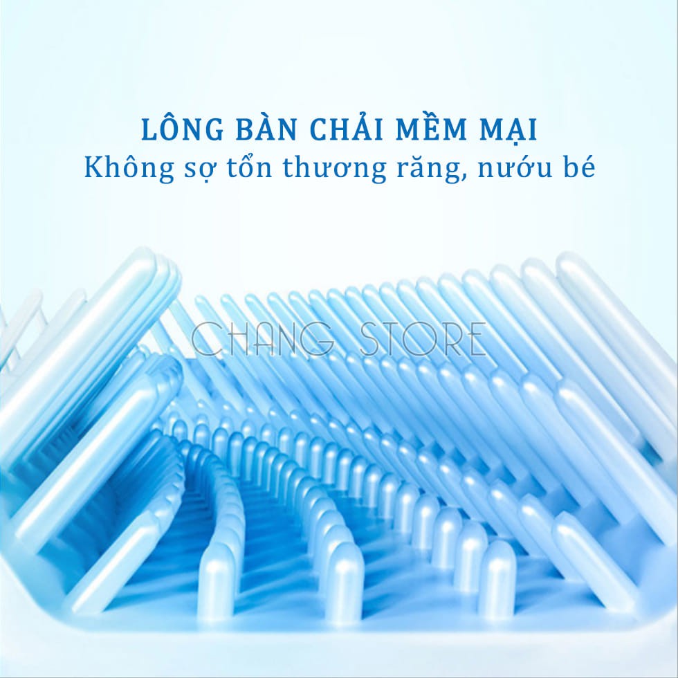 Bàn Chải Đánh Răng Chữ U, Bàn Chải Silicon Thông Minh Cao Cấp Cho Bé Từ 2 - 6 Tuổi