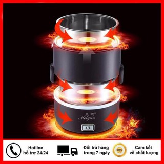 💥FREE SHIP💥 (Rẻ Vô Địch) Hộp Cơm 3 Tầng Ruột Inox Cao Cấp