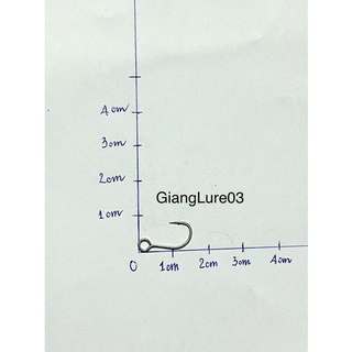 Lưỡi đơn gắn mồi lure Bkk
