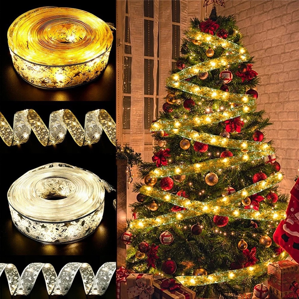 Dây Đèn LED Trang Trí Giáng Sinh Chạy Pin