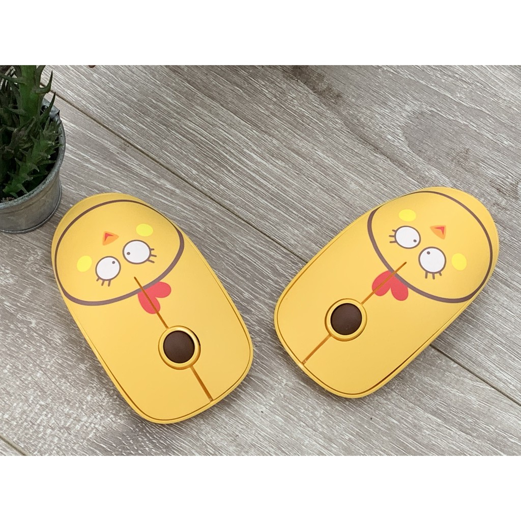 Chuột Không Dây Cao Cấp Forter E680 - Vàng - Chính Hãng