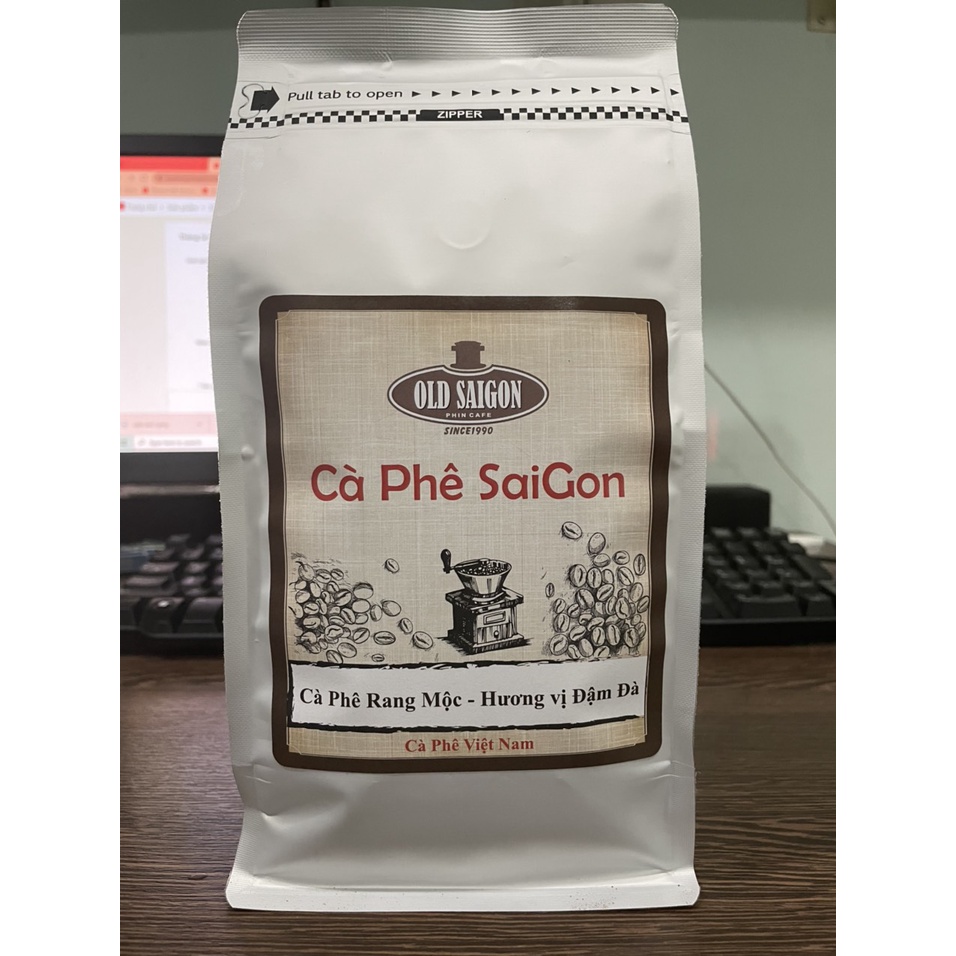 Cà Phê Saigon 100% Robusta Honey Nguyên chất rang mộc